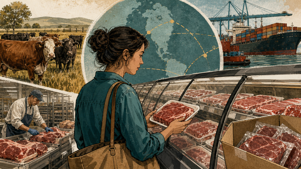 Editorial illustration for Food labeling and trade