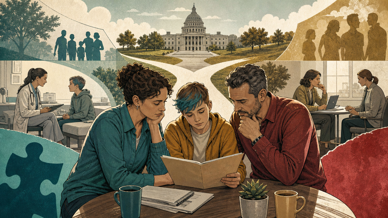 Editorial illustration for Medicaid and CHIP coverage