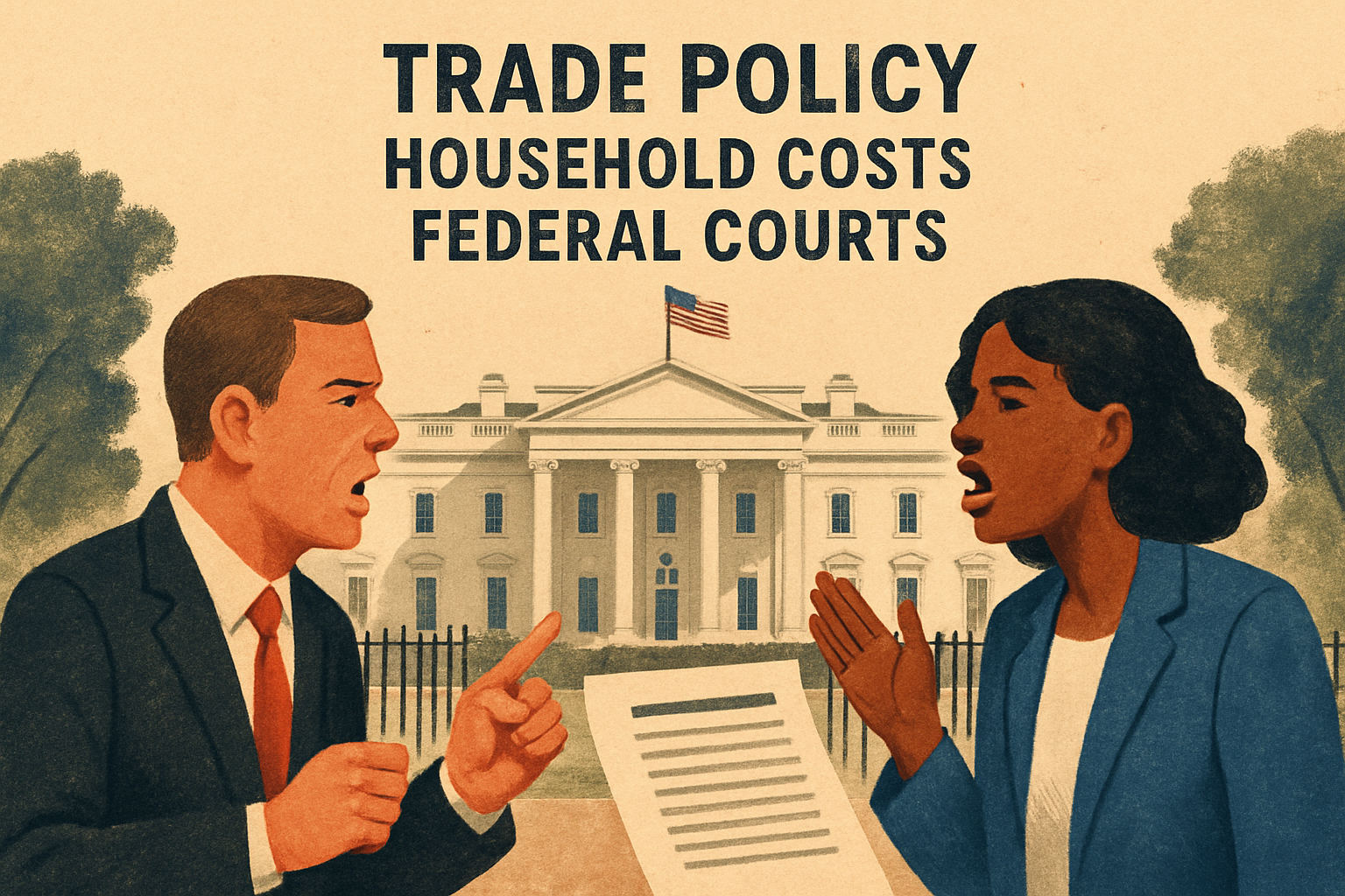 Illustration for U.S. Political Daily Scan — August 9, 2026