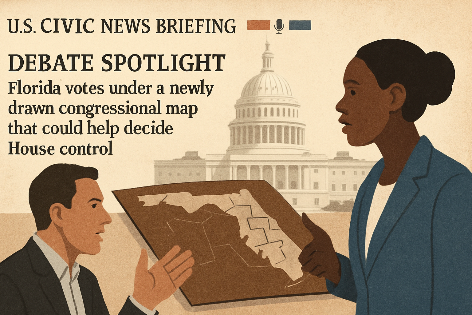 Illustration for U.S. Politics Daily Scan — Tuesday, August 18, 2026
